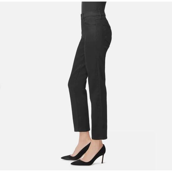 J BRAND Adele Mid Rise Straight Leg Jean Black Vesper Noir Sz 29 NWT $198 {3Z23} - Picture 3 of 4